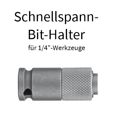 Porta- Quick-Release Bit-Aufnahme